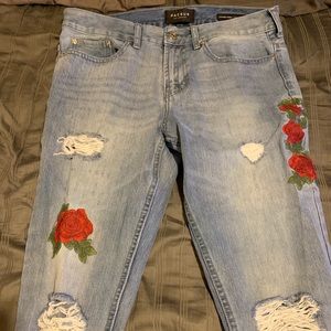 Mens Jeans Pac sun stacked skinny 31x32